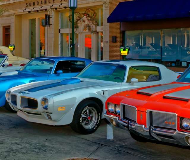 Old sports cars 